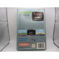 Rad Racer (con gafas 3D) - Trasera