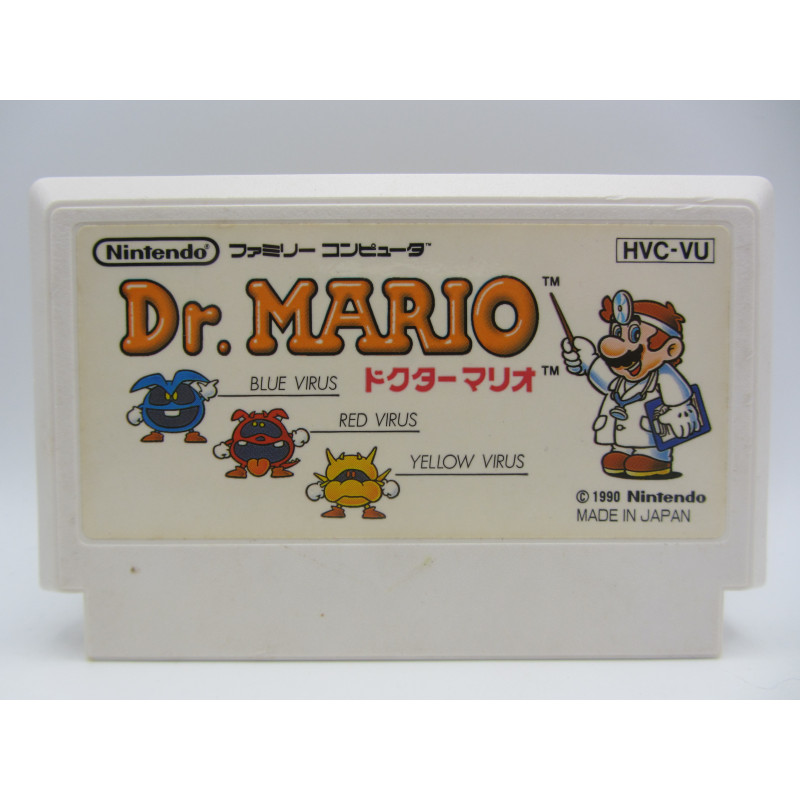 Famicom Dr. Mario Sin Caja ni Manual Japones