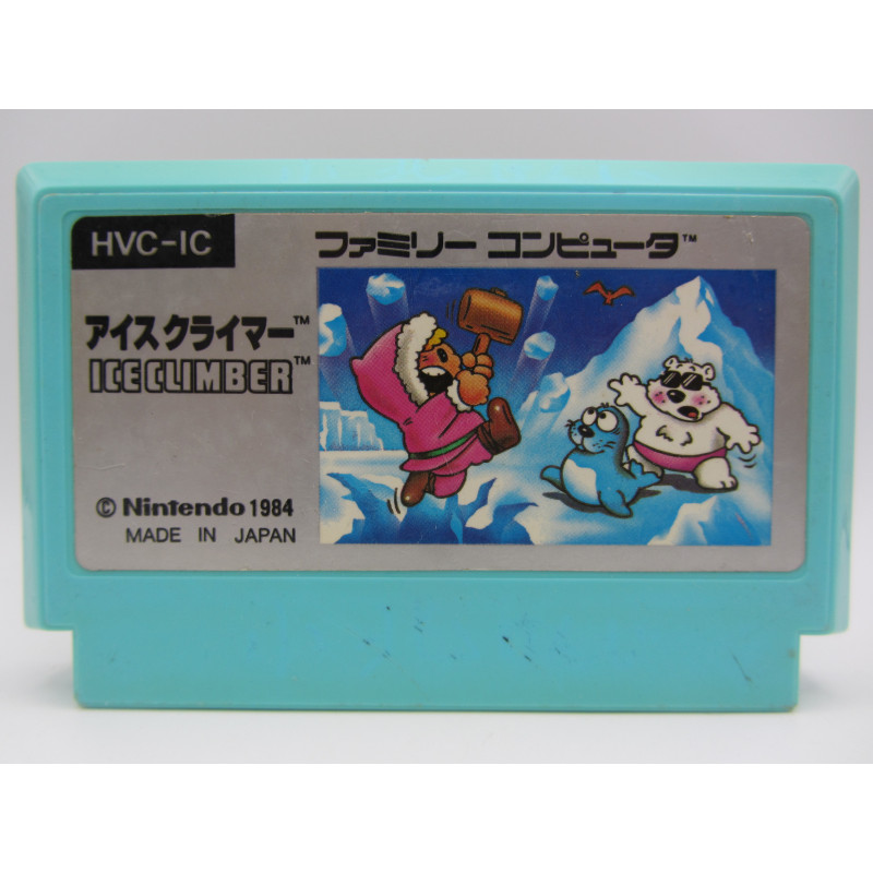 Famicom Ice Climber Sin Caja ni Manual Japones