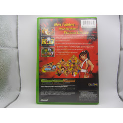 Capcom vs SNK 2 EO - U.K. Trasera