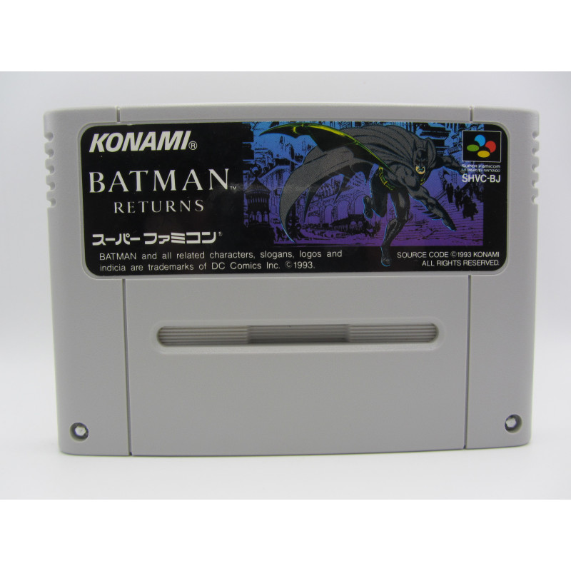 Super Famicom Batman Returns Solo Cartucho
