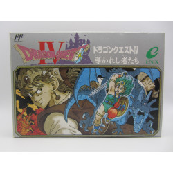 Famicom Dragon Quest IV Completo Japones Frontal