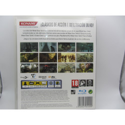 Metal Gear Solid HD Collection Trasera