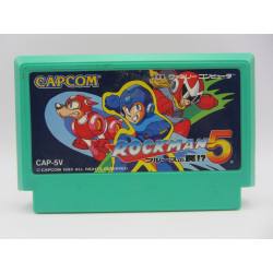 Cartucho original Rockman 5: Blues no Wana!? para Nintendo Famicom - Chollo Games
