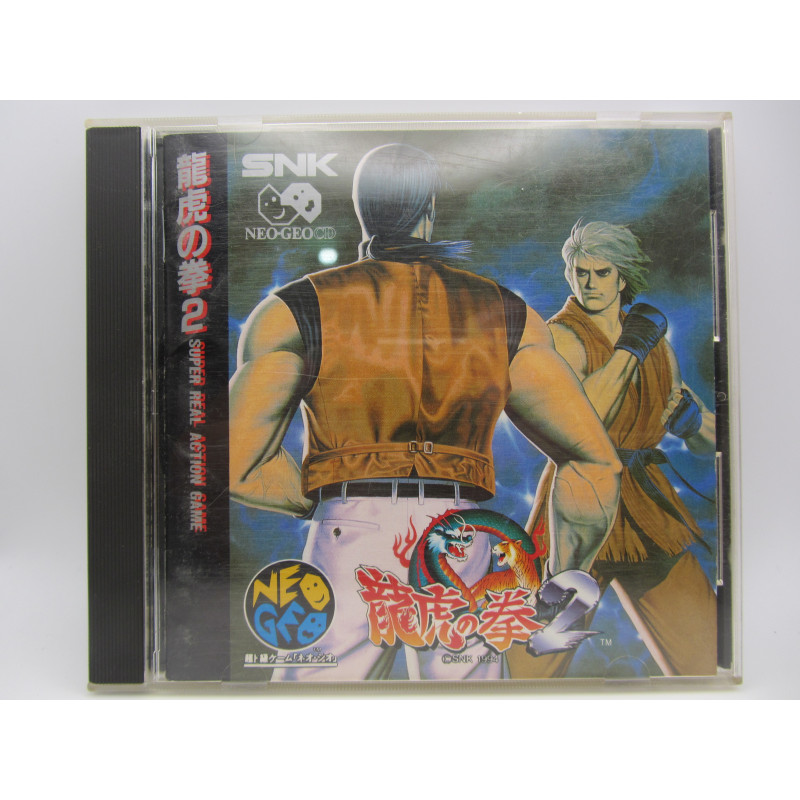 Neo Geo CD Ryuuko No Ken 2 - Art of Fighting 2 Japones Completo - Frontal