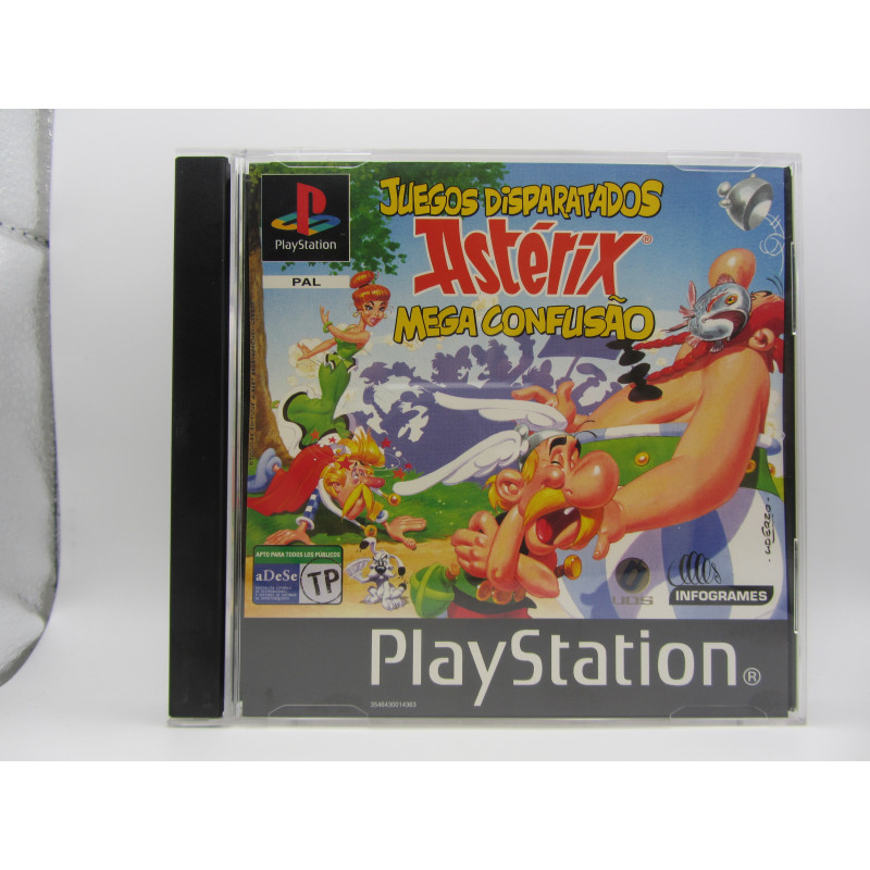 Asterix Juegos Disparatados Frontal