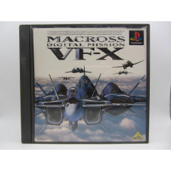 Playstation Macross VF-X Sin Manual Japones - Frontal