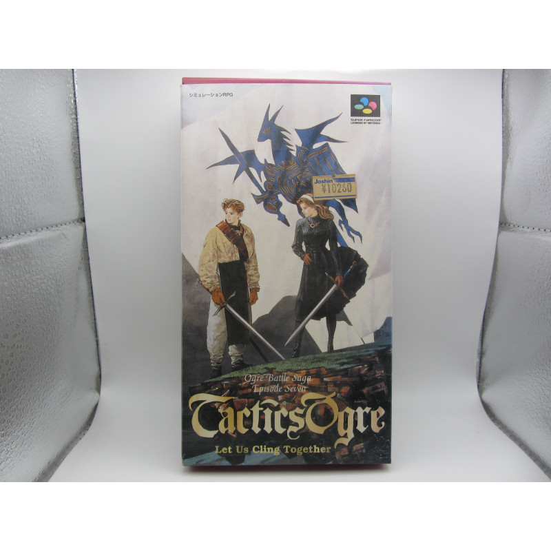 Super Famicom Tactics Ogre Completo Japones - Frontal