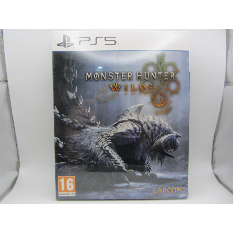 Playstation 5 Monster Hunter Wilds - Steelbook Edition Nuevo - Frontal