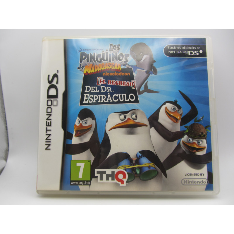 Los Pinguinos de Madagascar: El Regreso del Dr. Espiráculo