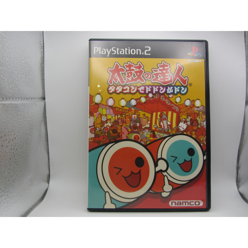 Playstation 2 Taiko no Tatsujin: Tatakon de Dodon ga Don Japones Completo - Frontal