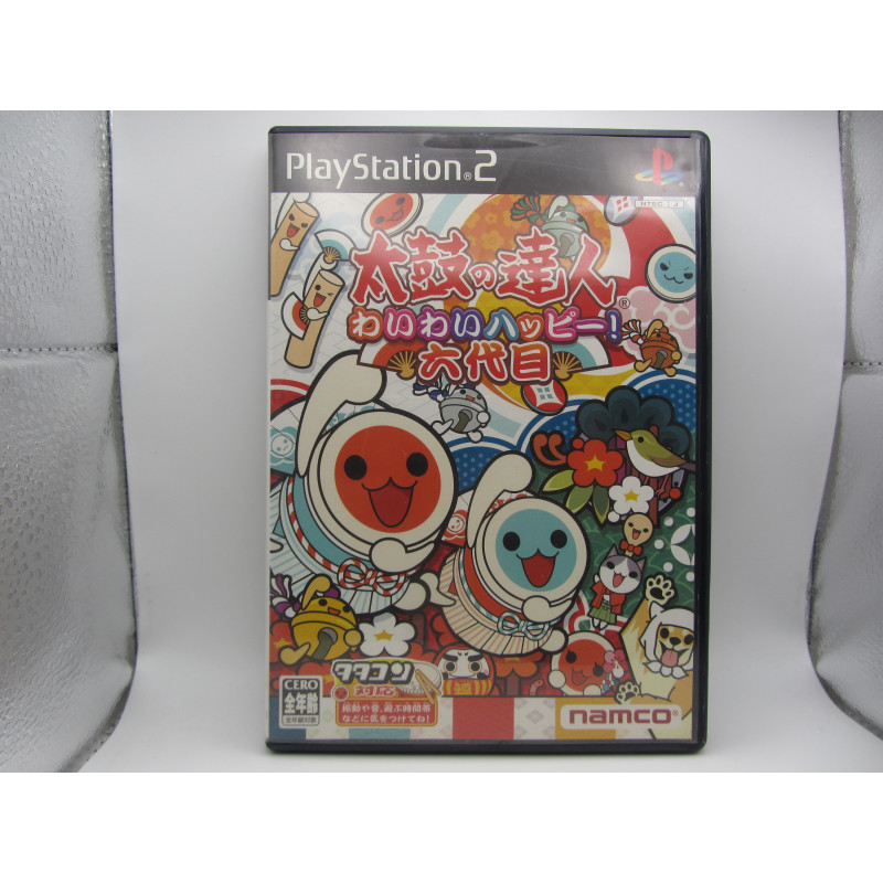 Taiko no Tatsujin: Wai Wai Happy Rokudaime para Playstation 2 de Importación - CholloGames Juegos