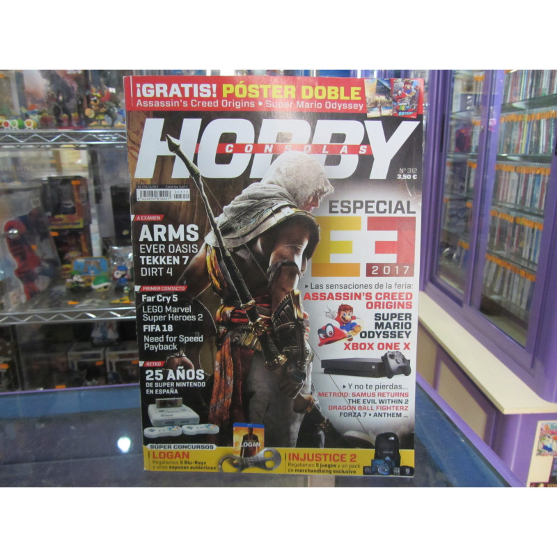 Revista Hobby Consolas 312 (SIN Suplemento NI Posters)