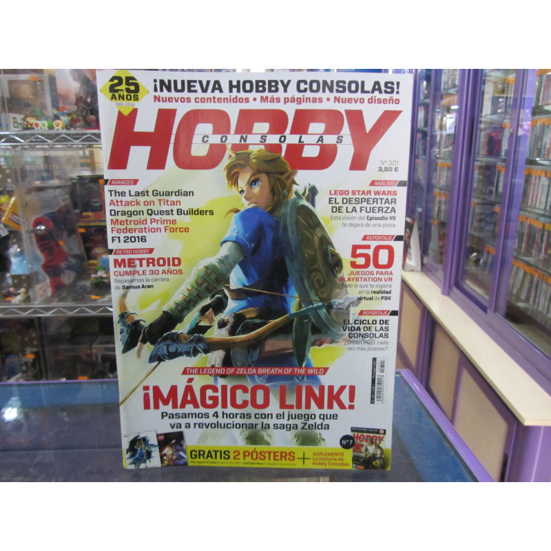 Revista Hobby Consolas 301 (SIN Suplemento NI Posters)