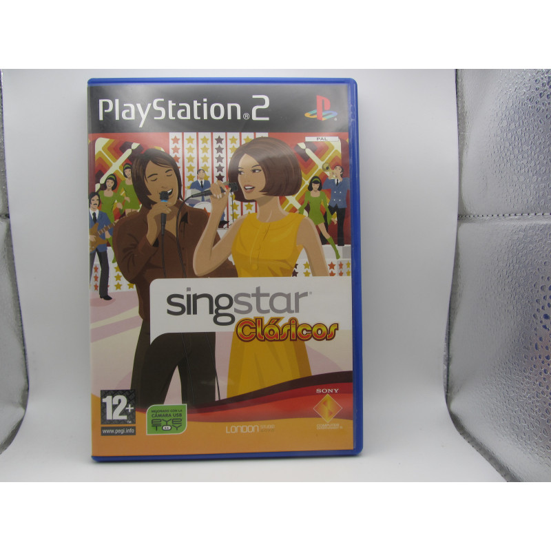 Singstar: Clasicos - Trasera
