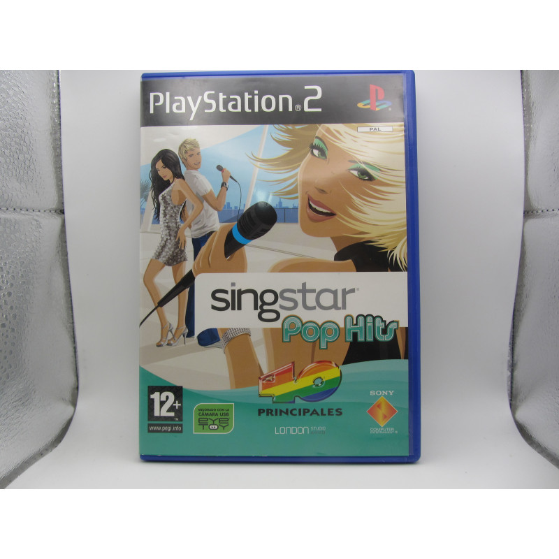Singstar Pop Hits 40 Principales - Trasera