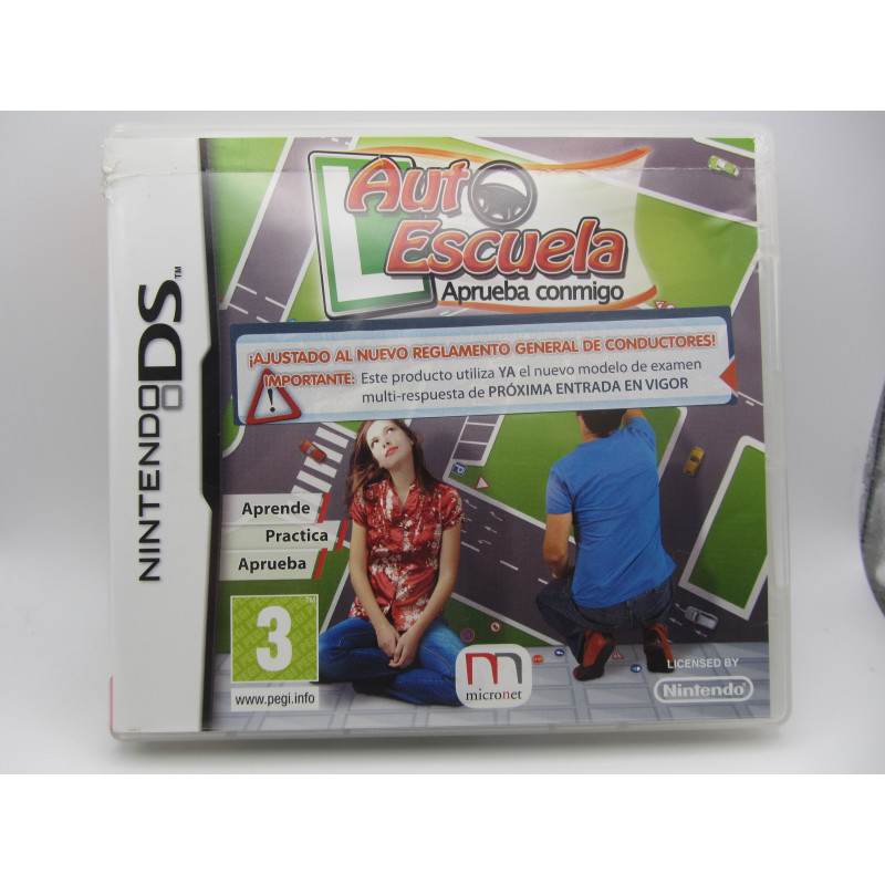 Nintendo DS Autoescuela: Aprueba Conmigo Completo - Frontal