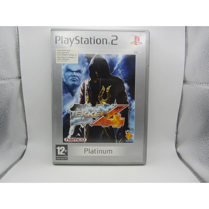 Tekken 4 - Platinum - Trasera