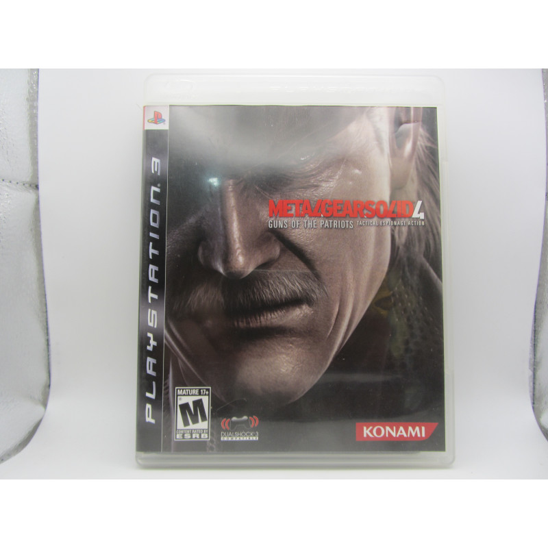 Metal Gear Solid 4 - Guns of the Patriots Frontal