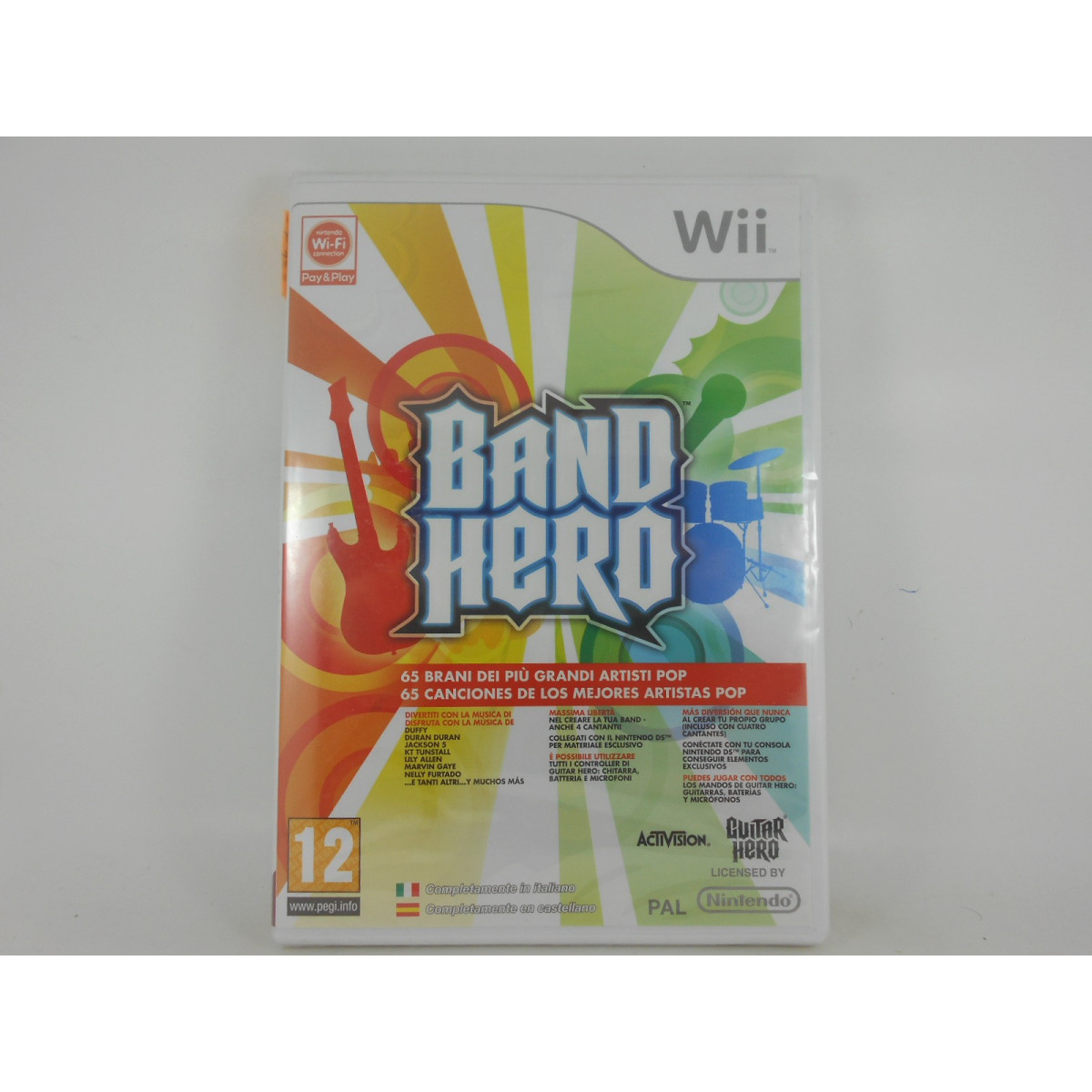 Artículos de primera necesidad Profesor Atticus Wii comprar Band Hero - | Chollogames Videojuegos Retro