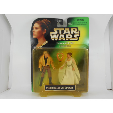 Princess Leia and Luke Skywalker