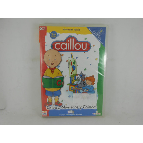 Caillou Letras, Numeros y Colores