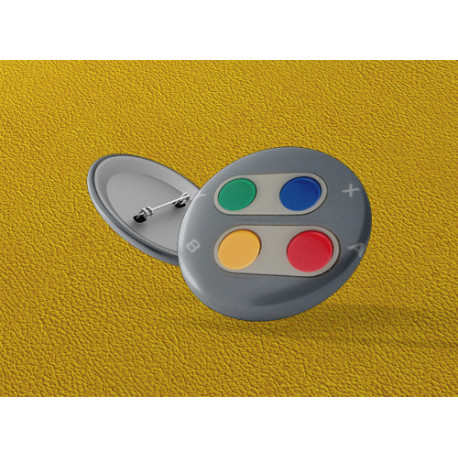 Chapa Super Nintendo Pad / 238