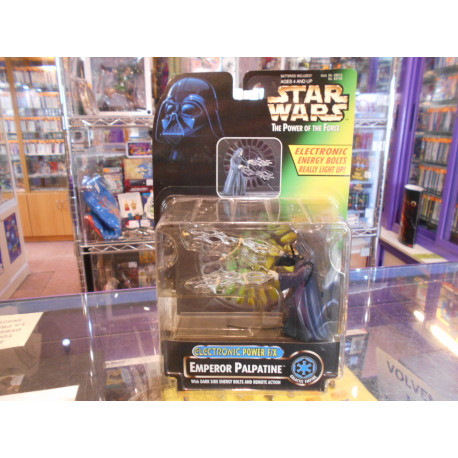 Emperor Palpatine with Dark Side Energy Bolts - Electronic Power F/X