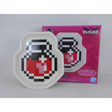 Legend of Zelda - Mini Plato Pocion Rojo