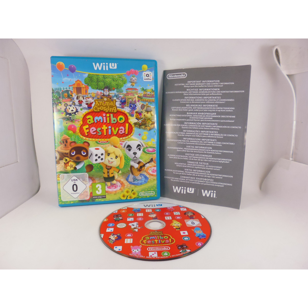 Animal Crossing Amiibo Festival, Nintendo, Nintendo Wii U, 045496903817 