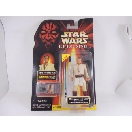 Obi-Wan Kenobi (Jedi Knight) with Lightsaber and Comlink