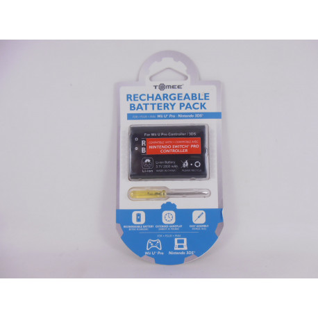 Bateria Recargable Nintendo 3DS - WiiU Pro Cont - Switch Pro Controller
