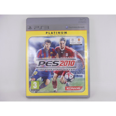 Playstation 3 Pro Evolution Soccer 2010 - Platinum Completo Version Española