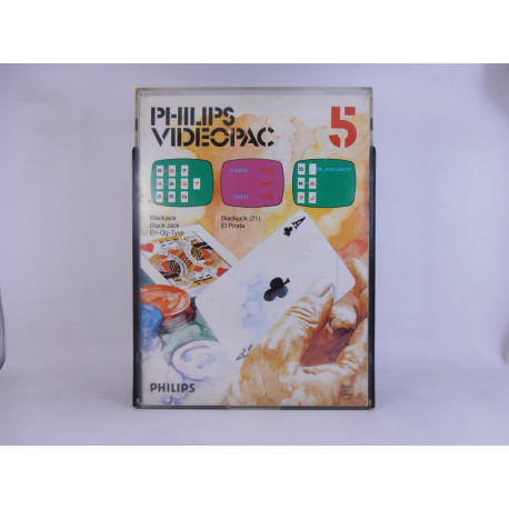 Philips Videopac 5 - Blackjack