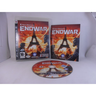 Playstation 3 Tom Clancy's End War Completo Version Española
