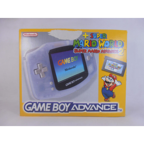 Game Boy Advance + Super Mario World (Solo venta en tienda, tapa de pilas nueva)