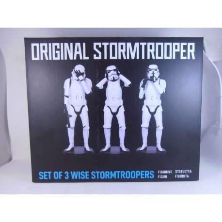 Original Stormtrooper - Set of 3 Wise Stormtroopers