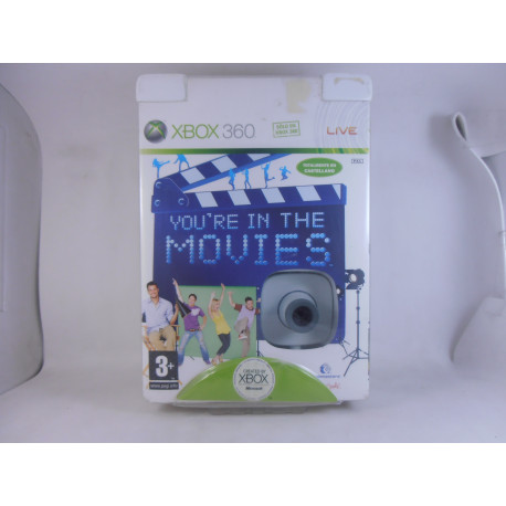 You're in the Movies + Xbox Live Vision (Caja con roturas en la parte superior)