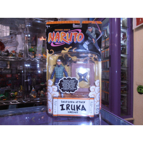 Shonen Jump's Naruto - Iruka Umino - Shuriken Attack