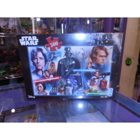 Puzzle Star Wars 500 Piezas Dark Side VS Light Side (Nuevo)