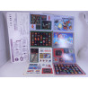 Famicom History Book Stickers Wrecking Crew + Clu Clu Land