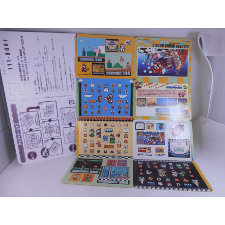 Famicom History Book Stickers Super Mario Bros. 3