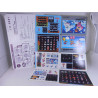 Famicom History Book Stickers Ice Climber + Balloon Fight