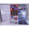 Famicom History Book Stickers Devil World + Urban Champion