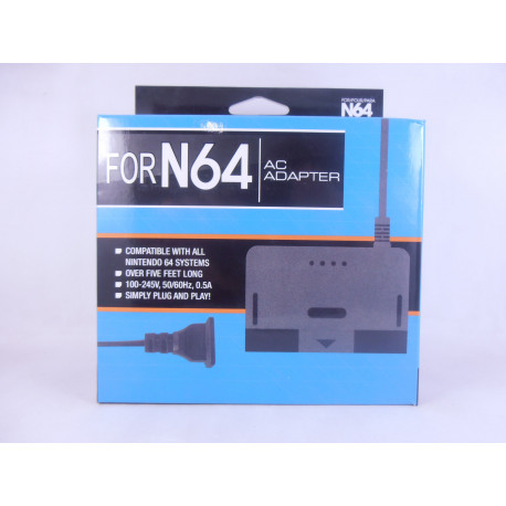 Nintendo 64 Adaptador Corriente Compatib