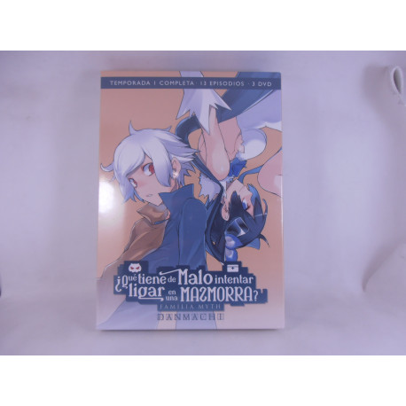 DVD - Danmachi - Temporada 1 (Nuevo)