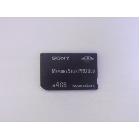 PSP Memory Stick 4Gb PRO Duo Sony
