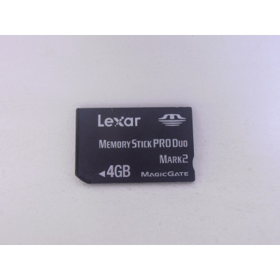 PSP Memory Stick 4GB PRO Duo Lexar