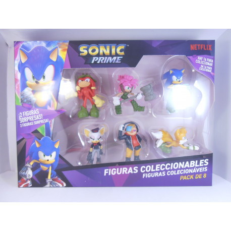 Sonic Prime - Pack de 8 Figuras