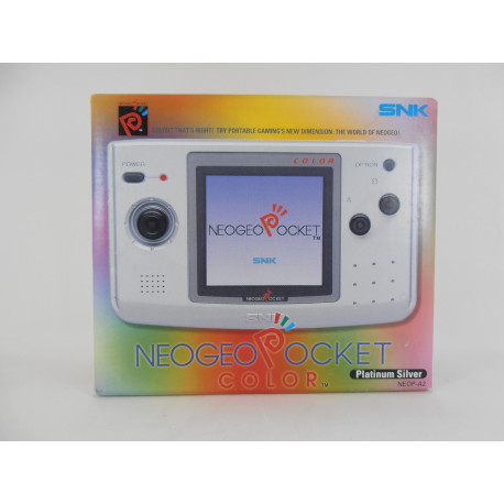 Neo Geo Pocket Color Platinum Silver (Solo venta en tienda)